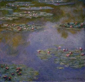 Claude Oscar Monet : Water Lilies XLIX